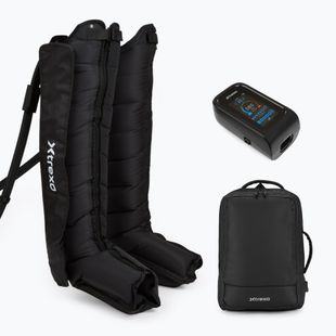 Masér XTREXO masážní návleky na tlakovou masáž AIRPRESSO 8 černý