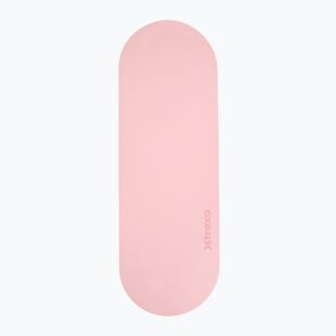 Podložka na cvičení a jógu XTREXO SCULPT zaoblená 183 x 61 cm růžová