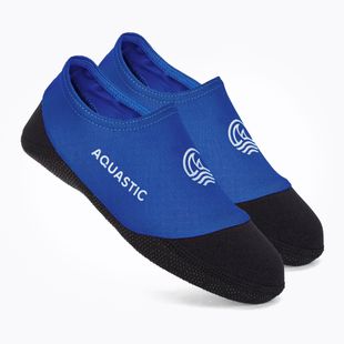 Dětské bazénové ponožky AQUASTIC Seavie Anti-Slip blue