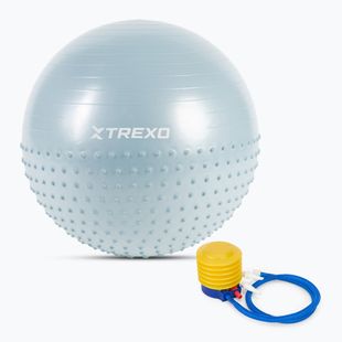 Masážní gymnastický míč  XTREXO TXO-B4Z021-BL 65 cm blue