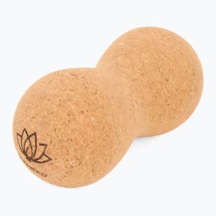 Masážní míček dual  XTREXO korkový TXO-B4Z082-NC natural