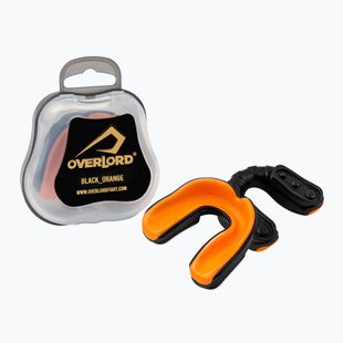 Chránič čelistí + pouzdro Overlord Gel black/orange