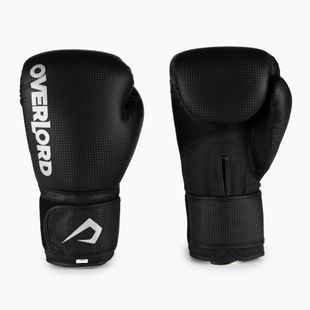 Kevlarové boxerské rukavice Overlord černé 100005-BK/10OZ