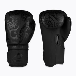 Boxerské rukavice Overlord Legend ze syntetické kůže černé 100001-BK/10OZ