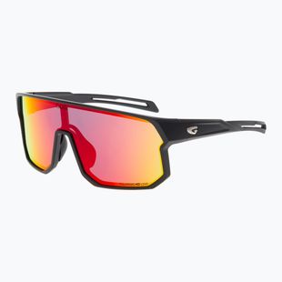 Sluneční brýle GOG Vidar matt black/reflex black/red