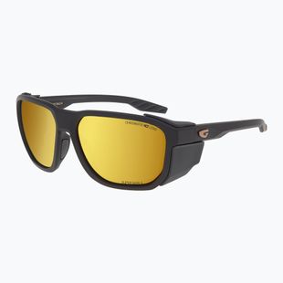 Sluneční brýle GOG Pamir matt metallic black/black/reflex gold