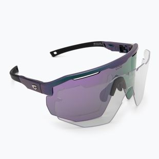 Sluneční brýle GOG Argo metallic purple/green reflex purple