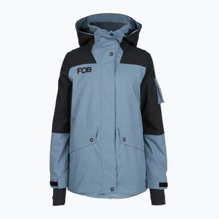 Dámská snowboardová bunda 4F F586 denim