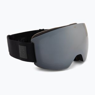 Lyžařské brýle 4F U043 deep black/silver mirror smoke
