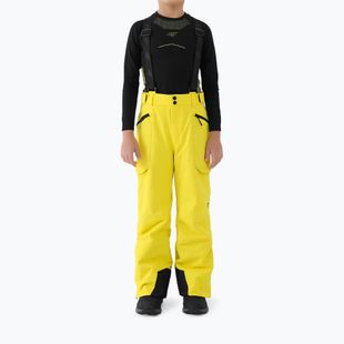 Dětské lyžařské kalhoty 4F Fnk M0953 yellow