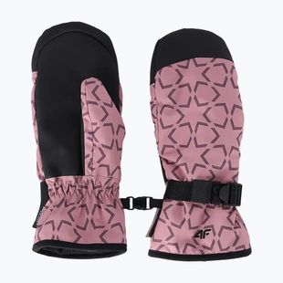 Dětské lyžařské rukavice 4F Fnk F198 pink