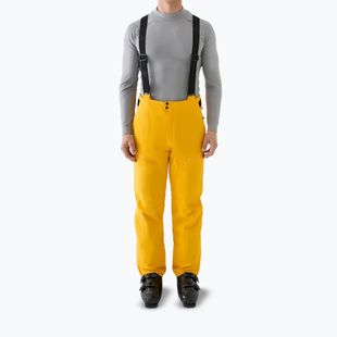 Pánské lyžařské kalhoty 4F Fnk M1086 yellow