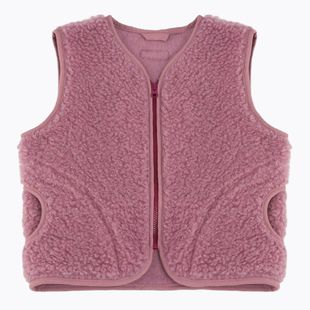 Dětská vesta KID STORY Merino dusty pink