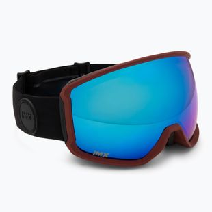 Lyžařské brýle IMX Peak purple matt/black/blue iridium/brown