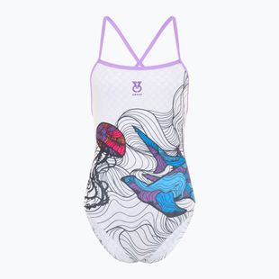 Dámské jednodílné plavky SWEEP Aqua Medusa white