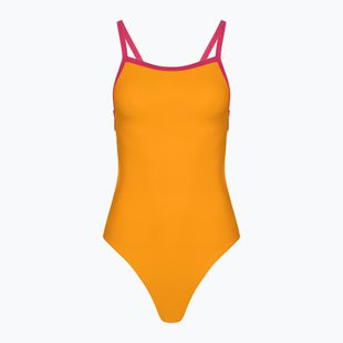 Dámské jednodílné plavky CLap Dvouvrstvé pink mango