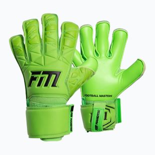 Dětské brankářské rukavice Football Masters Invictus X Jr lime