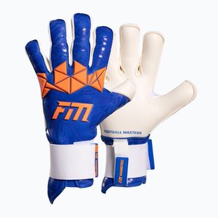 Brankářské rukavice Football Masters Invictus X PRO blue/orange