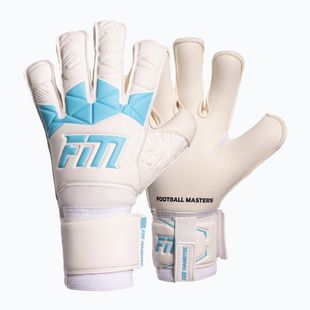 Brankářské rukavice Football Masters Invictus X white/blue