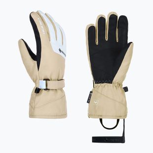 Dámské lyžařské rukavice Viking Sherpa 2.0 Gore-Tex Ski beige/white