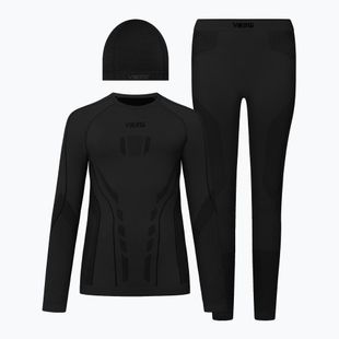 Sada termoprádla pro děti Viking Football Riko 2.0 Base Layer black