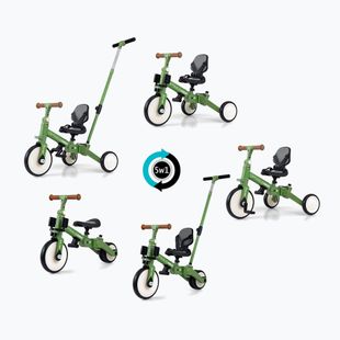 Odrážedlo Milly Mally 5w1 Optimus Max green