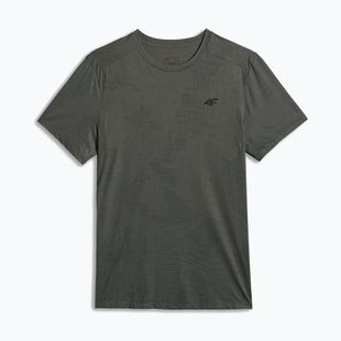 Pánské tréninkové tričko 4F Athletic FNK M1778 khaki allover