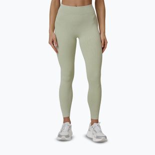Dámské tréninkové legíny 4F Solar Punk FNK F399 light green allover