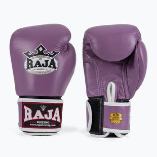 Boxerské rukavice RAJA BOXING Single Standard Genuine Leather purple