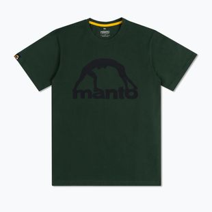 Pánské tričko MANTO Vibe 25 pine green/black