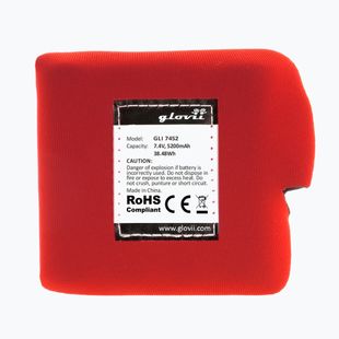 Baterie do vyhřívané bundy Glovii GLI7452 červená