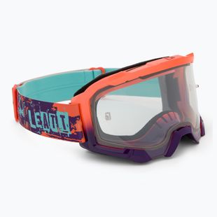 Cyklistické brýle Leatt Velocity 4.5 orange/clear