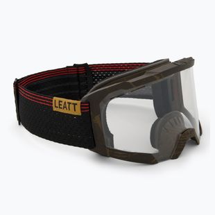 Cyklistické brýle Leatt Velocity 4.0 MTB X-Flow timber/clear
