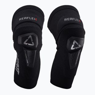 Chrániče kolen a holenních kostí Leatt ReaFlex Hybrid Pro black
