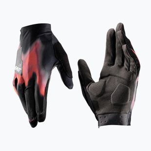 Pánské cyklistické rukavice Leatt MTB 3.0 Endurance heatmap red