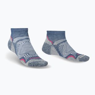 Dámské trekingové ponožky Bridgedale Hike Ultralight Coolmax® Performance Low dark denim