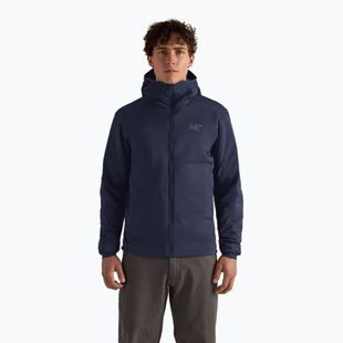 Pánská zateplená bunda Arcteryx Atom Hoody black sapphire
