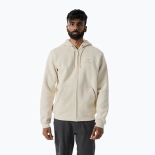 Pánská trekingová fleecová mikina Arcteryx Emblem Fleece Full-Zip Hoody sea salt