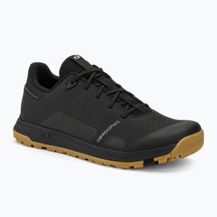 Crankbrothers Stamp Trail Lace black /black/gum outsole platformová cyklistická obuv
