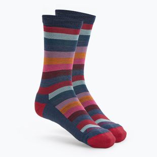 Dámské trekové ponožky Darn Tough Mystic Stripe Crew denim