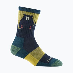 Dámské ponožky Darn Tough Bear Town Micro Crew Cushion dark teal