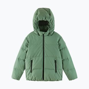 Dětská péřová bunda Reima Paimio green clay
