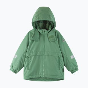 Dětská zimní bunda Reima Raisio green clay