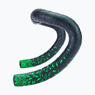 SUPACAZ Super Sticky Kush Star Fade neonově zelená hvězda fade/neonově zelená zátka na řídítka