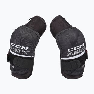 Hokejové loketní chrániče CCM Next YT Elbow Pads black