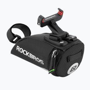 Taška pod sedlo na kolo Rockbros C28BK Bike Saddle Bag black