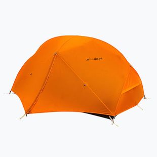 Trekový stan pro 2 osoby 3F UL GEAR Piaoyun 2P 15D Silicone oranžový