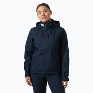 Dámská jachtařská bunda Helly Hansen Crew Hooded Midlayer 2.0 navy