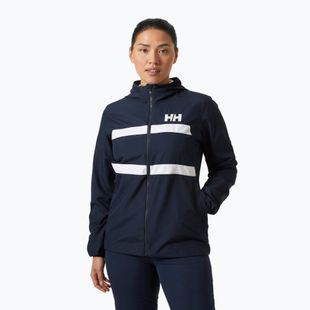 Dámská jachtařská bunda Helly Hansen Salt Stripe Windbreaker navy