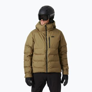 Pánská lyžařská bunda Helly Hansen Kvitfjell Race Puffy sepia